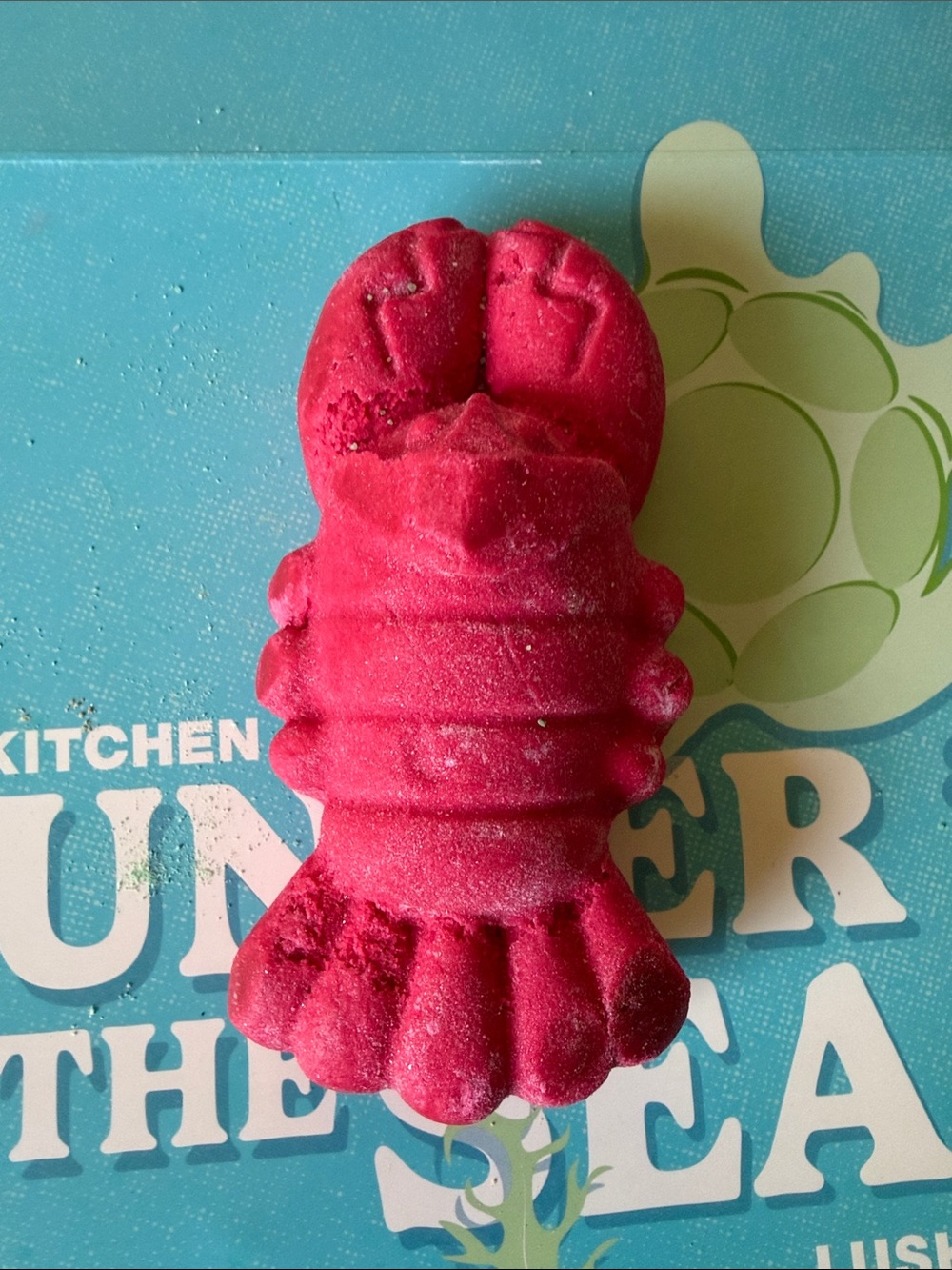 New Lush Kitchen Exclusive Rock Lobster Bubble Bar